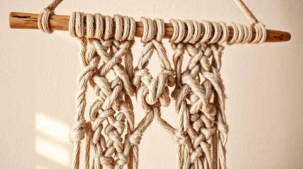Découvrez notre sélection d'articles de macramé uniques en boutique